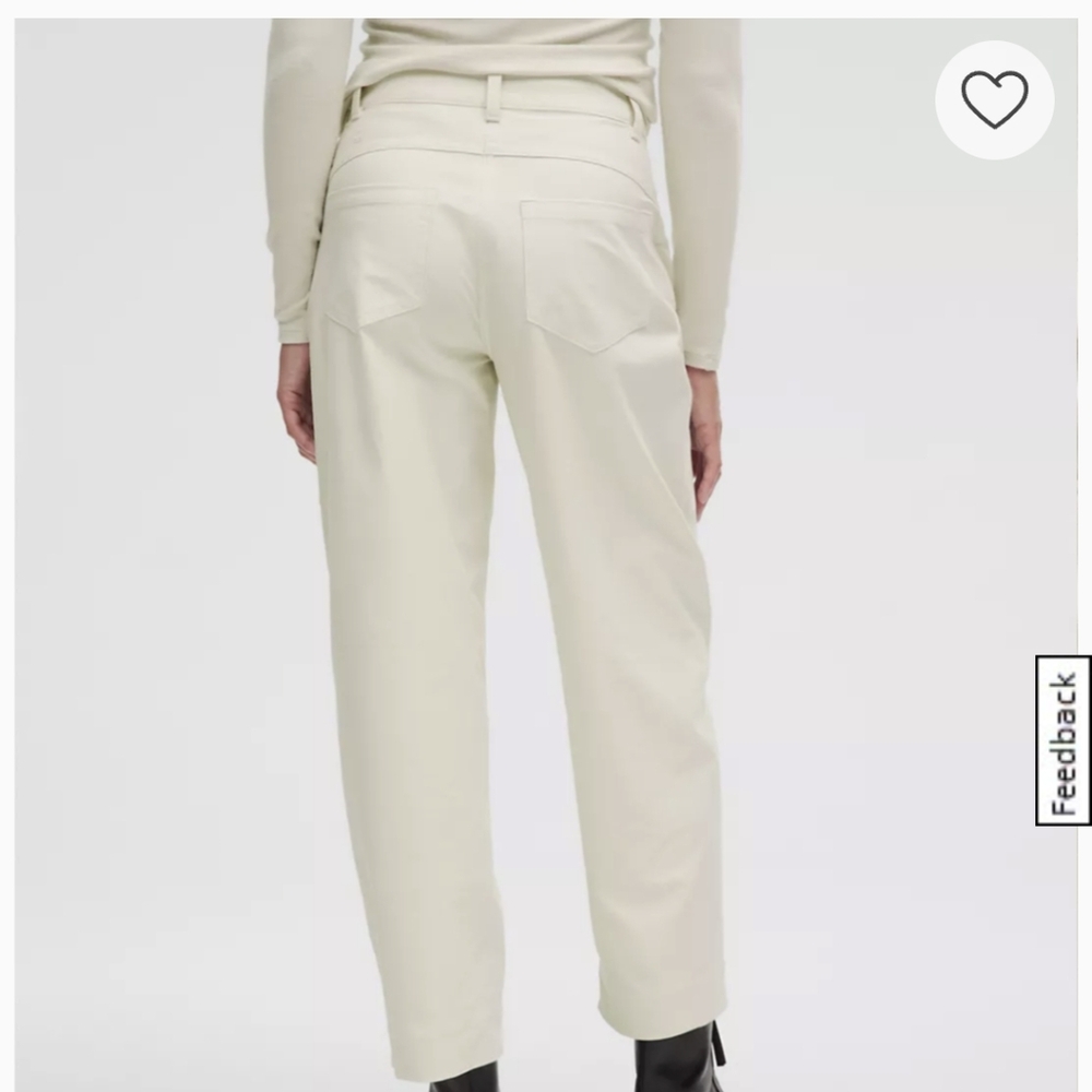 Lululemon Barrel leg City Sleek Pant